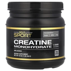 Креатин California Gold Nutrition Sport Creatine Monohydrate, 454 г Креатин California Gold Nutrition Sport Creatine Monohydrate, 454 г