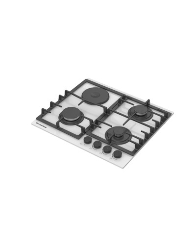 Bişirmə səthi Electrotech Poro 603G1HP White Glass