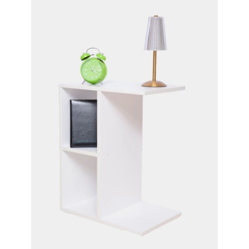 Журнальный стол Orinok 12115530, ЛДСП, белый, 60x47x30 см Журнальный стол Orinok 12115530, ЛДСП, белый, 60x47x30 см