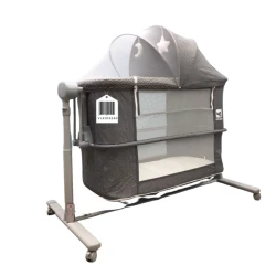 Люлька-качалка Cool Baby VL-KIDS-180, серая