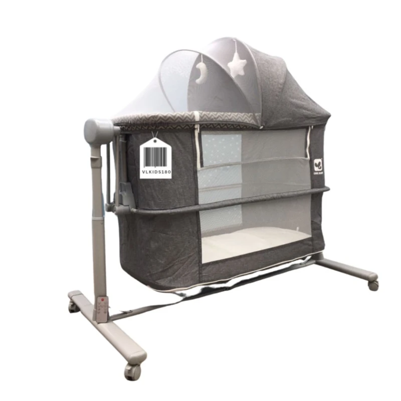 Люлька-качалка Cool Baby VL-KIDS-180, серая