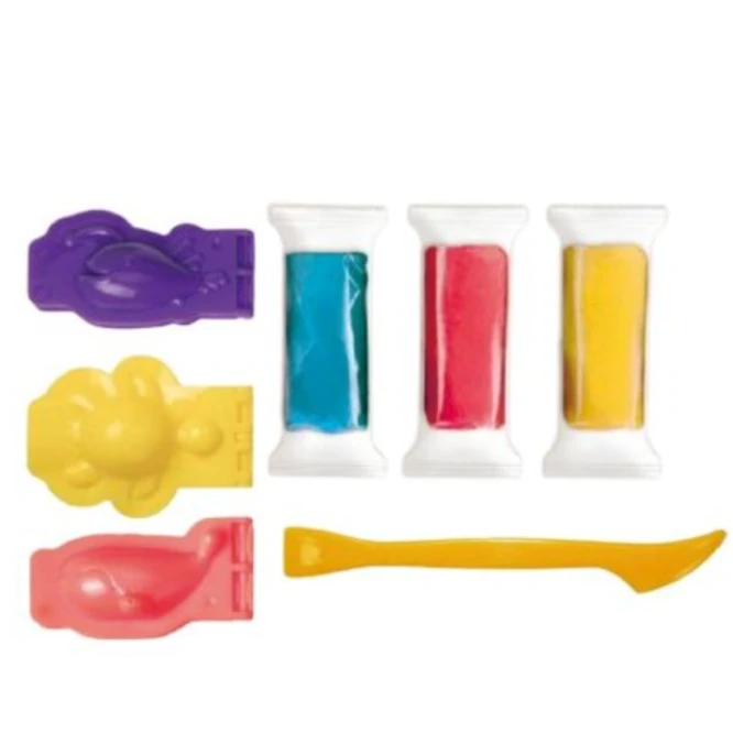 Масса для лепки Crayola Silly Scents Dough Ocean Life, 3 цвета Масса для лепки Crayola Silly Scents Dough Ocean Life, 3 цвета