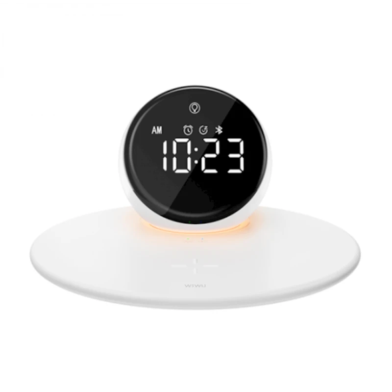 Электронные часы Wiwu Obsidian Shadow Wi-W017 White