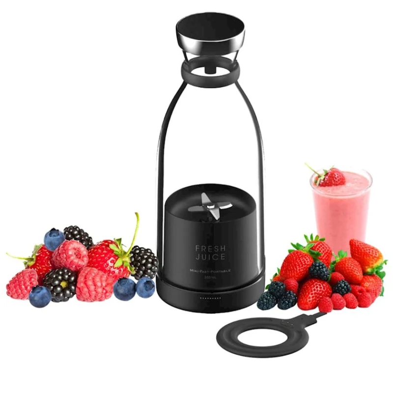 Портативный блендер Fresh Juicer Black