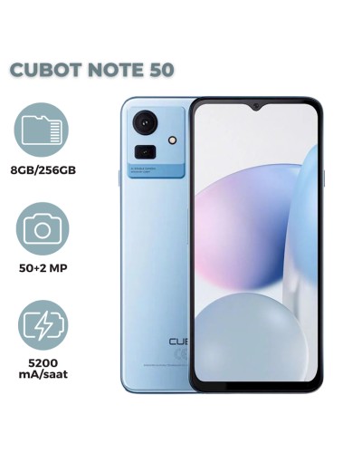 Smartfon Cubot Note 50 8GB/256GB Blue (6924136719404)