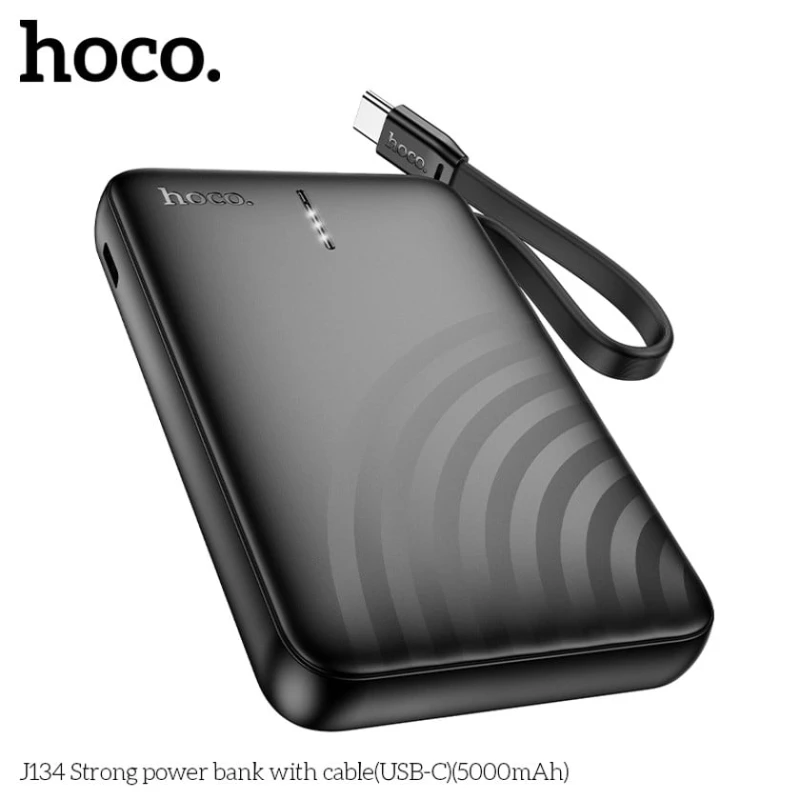 Внешний аккумулятор Hoco J134 5000 mAh Black