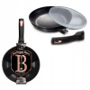Сковородка с крышкой Berlinger Haus Black Rose Collection BH 1951, цвет черный, 24 см