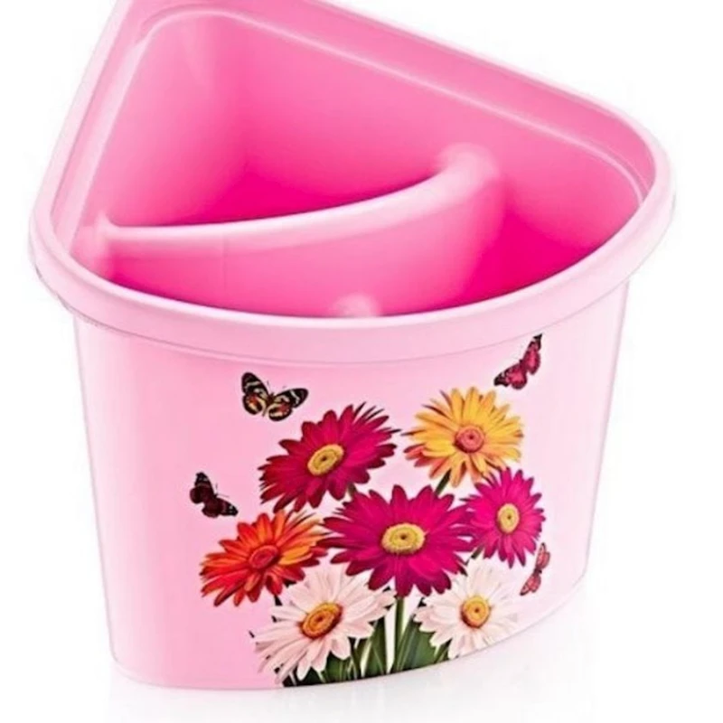 Подставка для столовых приборов 15х17.5х14.5 см, пластик, в ассортименте