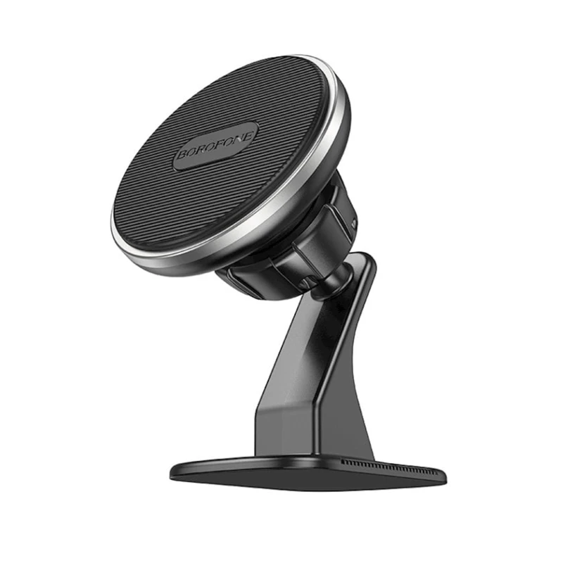 Автомобильный держатель для телефона Borofone BH63, Черный/Серебристый