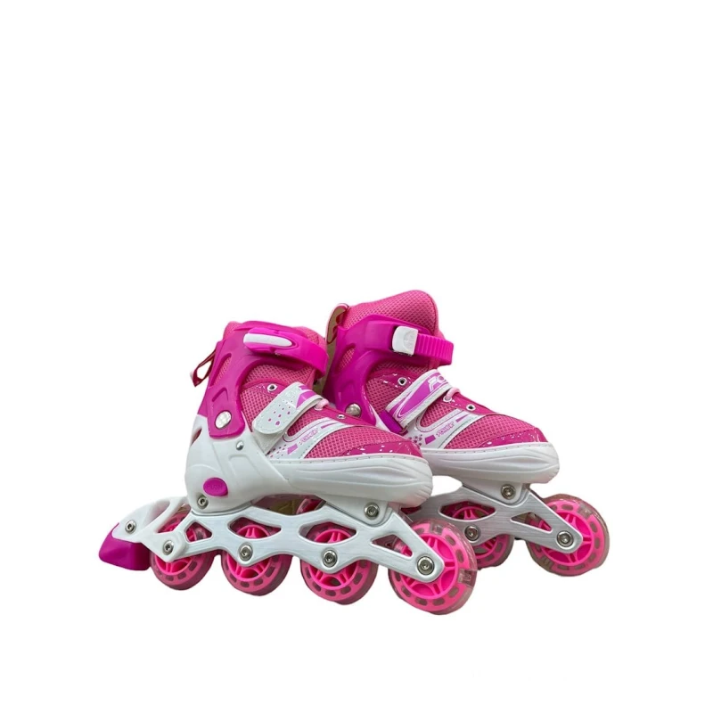 Roliklər uşaqlar üçün K603C, ölçü L, çəhrayı/ağ