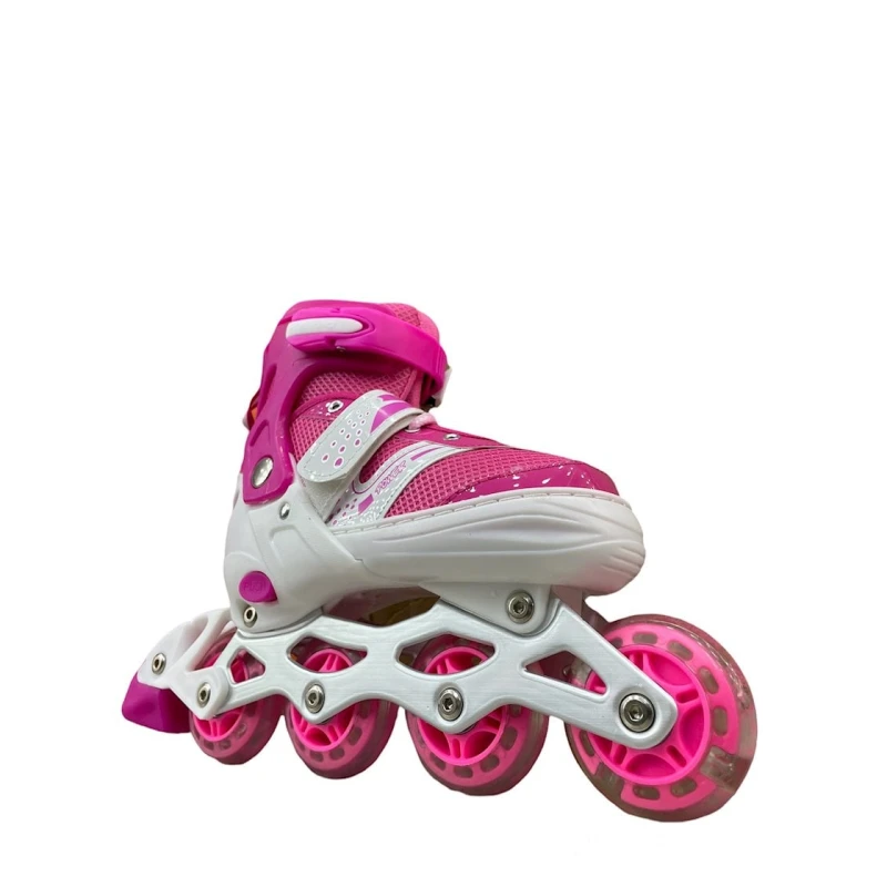 Roliklər uşaqlar üçün K603C, ölçü L, çəhrayı/ağ