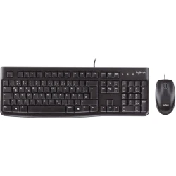Комплект клавиатура и мышь Logitech MK120 (L920-002563) Black