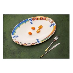 Тарелка Porland Ruanda 04ALM007376, разноцветная, 33 см