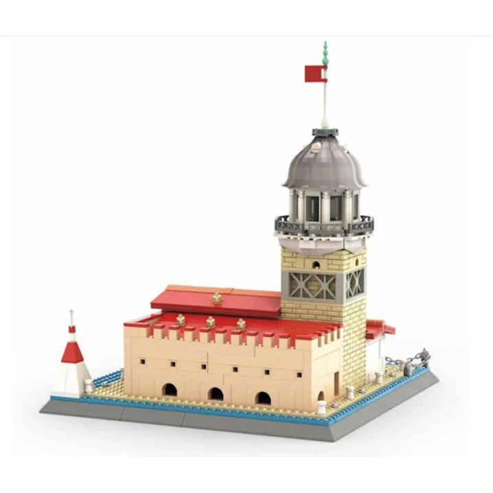 Конструктор Wange Maiden Tower, 909 элементов, 6+ лет Конструктор Wange Maiden Tower, 909 элементов, 6+ лет