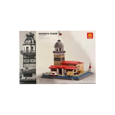 Конструктор Wange Maiden Tower, 909 элементов, 6+ лет Конструктор Wange Maiden Tower, 909 элементов, 6+ лет