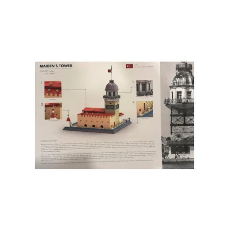 Конструктор Wange Maiden Tower, 909 элементов, 6+ лет Конструктор Wange Maiden Tower, 909 элементов, 6+ лет