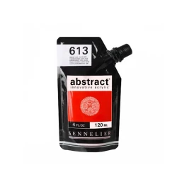 Акриловая краска Sennelier Abstract 613 Cadmium Red Light Hue, красная, 120 мл