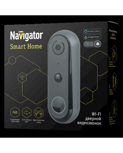 Ağıllı qapı zəngi Navigator NSH-DB-01