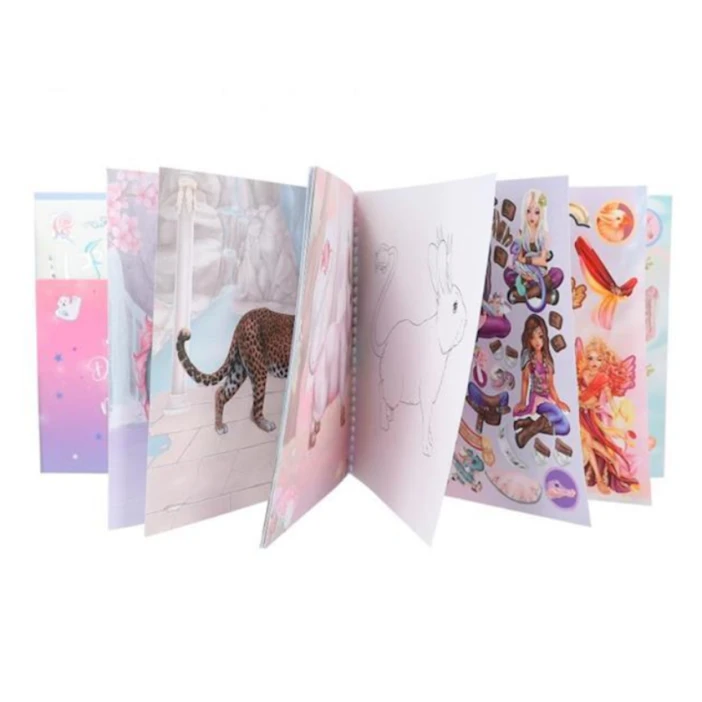 Раскраска Motto TOPModel Create your Fantasy Friend ICEWORLD Раскраска Motto TOPModel Create your Fantasy Friend ICEWORLD