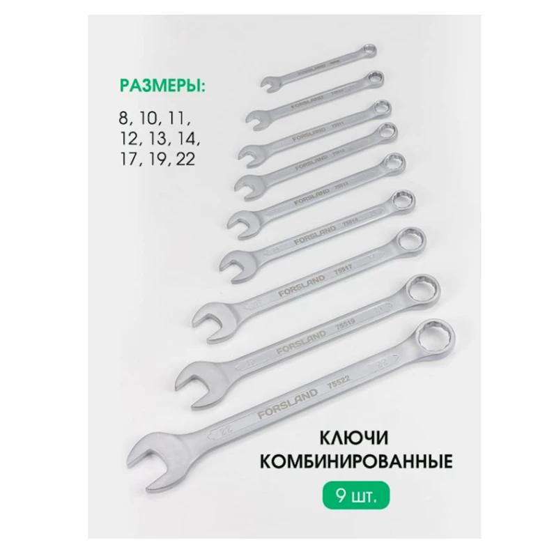 Набор инструментов Forsland 4821-5, 82 предметов