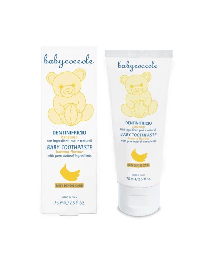 Banan ətirli diş məcunu Babycoccole,75 ml