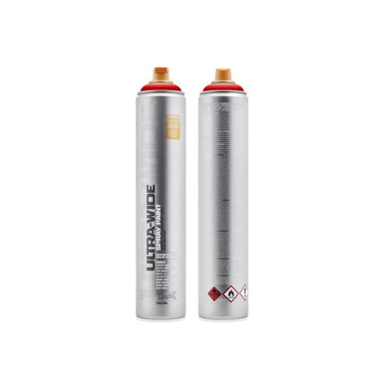 Акриловая краска-спрей Montana Ultrawide, Red 750 мл Акриловая краска-спрей Montana Ultrawide, Red 750 мл