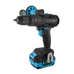 Аккумуляторная дрель Högert HT2E247-B14PD + аккумулятор 4Ач + зарядная станция 4А + кейс Аккумуляторная дрель Högert HT2E247-B14PD + аккумулятор 4Ач + зарядная станция 4А + кейс