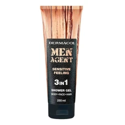 Гель для душа Dermacol Sensitive Feeling Men Agent 3in1 250 мл
