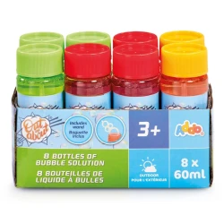 Набор мыльных пузырей Addo Play 322-12127-I, 3+ лет, 8 шт x 60 мл Набор мыльных пузырей Addo Play 322-12127-I, 3+ лет, 8 шт x 60 мл