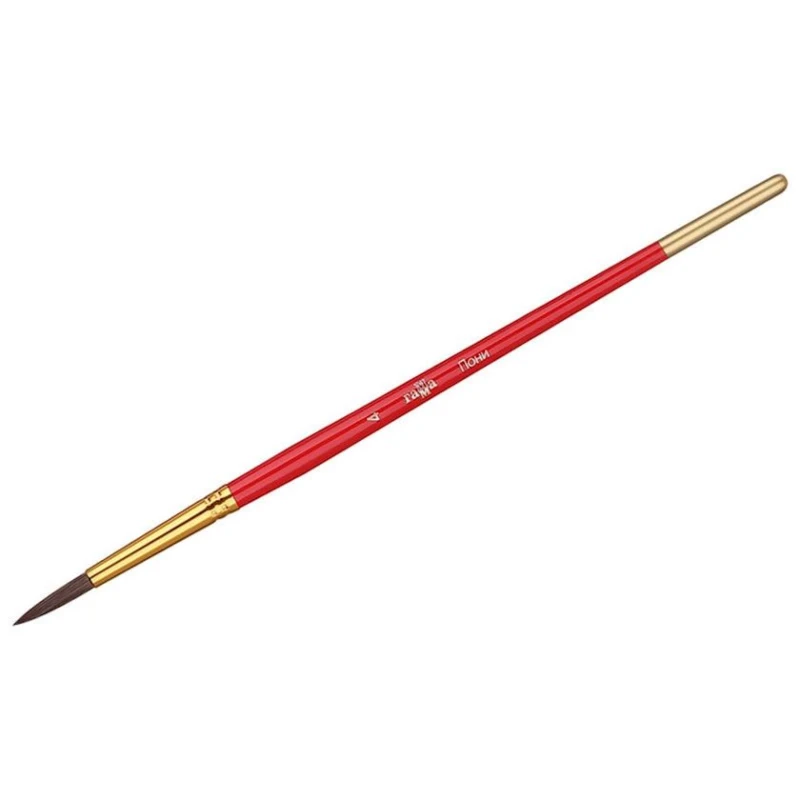 Кисть Гамма № 4 280618.04.04, пони, круглая Кисть Гамма № 4 280618.04.04, пони, круглая