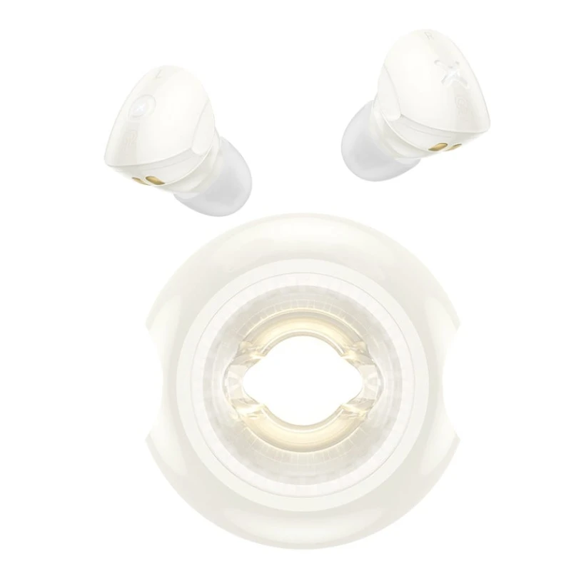 Беспроводные наушники Hoco EW71 Mini Donut Beige