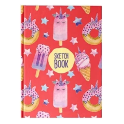 Скетчбук Проф-Пресс Панда-йога A5, 160 листов, 6+ лет