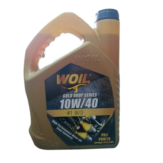 Моторное масло Woıl Gold Drop 10W-40, 4л