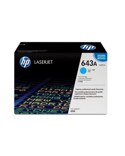 Toner-kartric HP 643A Cyan (Q5951A)