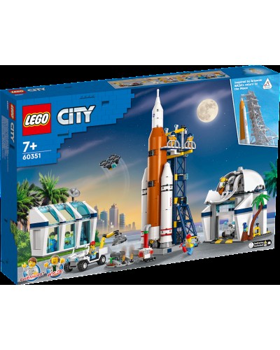 Konstruktor LEGO Rocket Launch Center 60351, 7+ yaş, 1010 hissə