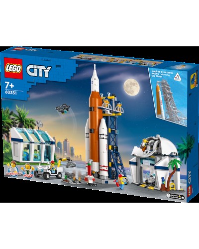 Konstruktor LEGO Rocket Launch Center 60351, 7+ yaş, 1010 hissə