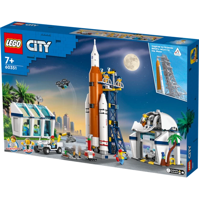 Конструктор LEGO Rocket Launch Center 60351, 7+ лет, 1010 элементов