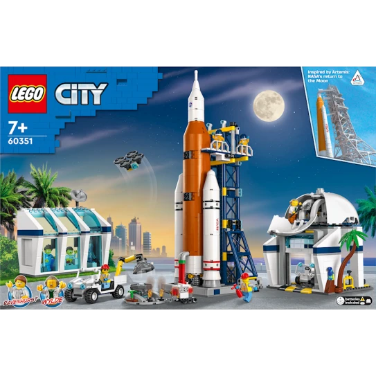 Конструктор LEGO Rocket Launch Center 60351, 7+ лет, 1010 элементов