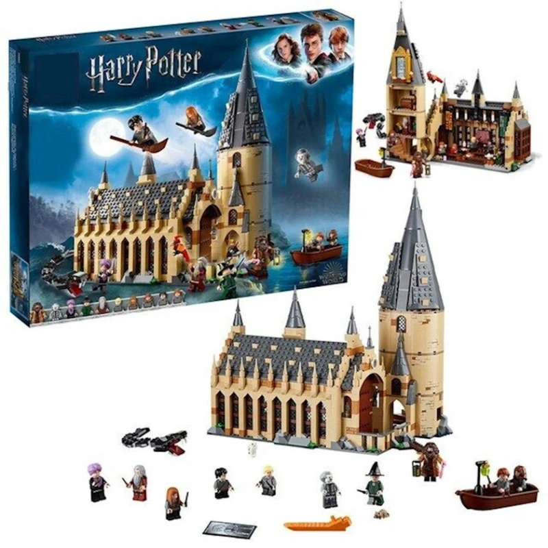 Blok konstruktor Harry Potter Hogwarts Great Hall , 924 hissə