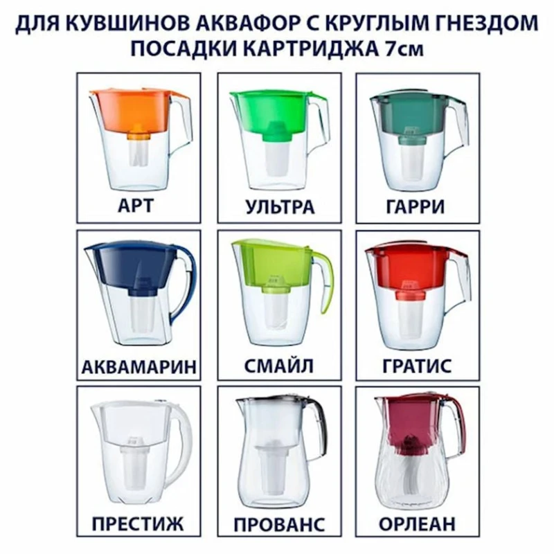 Картридж для фильтра Akvafor A5 Mg, 350 л Картридж для фильтра Akvafor A5 Mg, 350 л