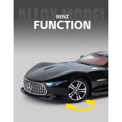 Модель автомобиля Mercedes-Benz AMG Vision GT для мальчика, коллекция подарков на день рождения, домашний декор, миниатюра 20x8x3,5 см