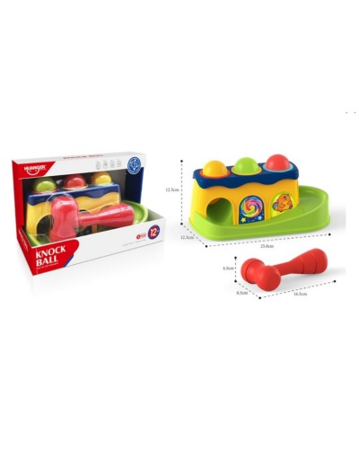 Интерактивная игрушка Молоток, пластик, 1+ год