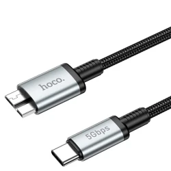 Кабель USB Hoco USB3.0 Type-C to Micro-B, 0.5 м