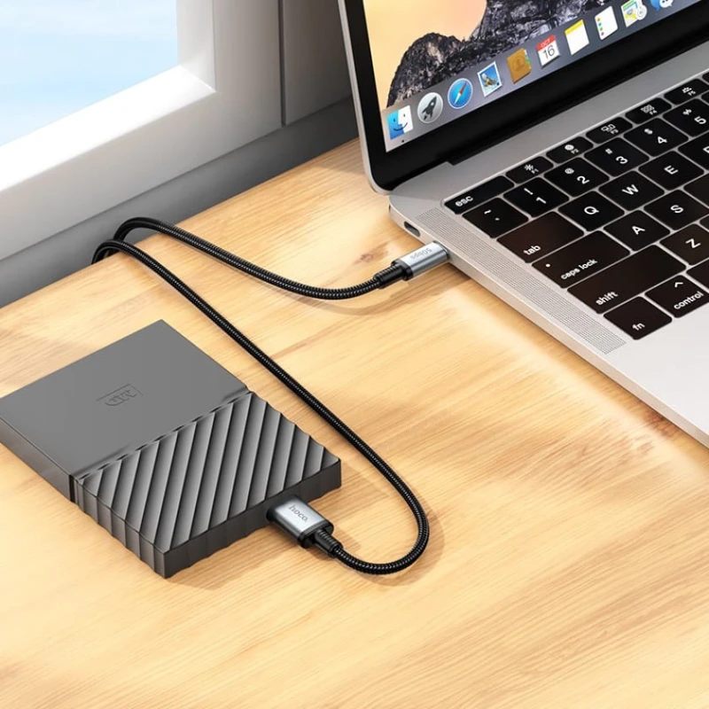 Кабель USB Hoco USB3.0 Type-C to Micro-B, 0.5 м Кабель USB Hoco USB3.0 Type-C to Micro-B, 0.5 м