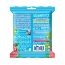 Фруктовые кусочки Когда я вырасту яблоко и клубника, 12+ месяцев, 30 г Фруктовые кусочки Когда я вырасту яблоко и клубника, 12+ месяцев, 30 г