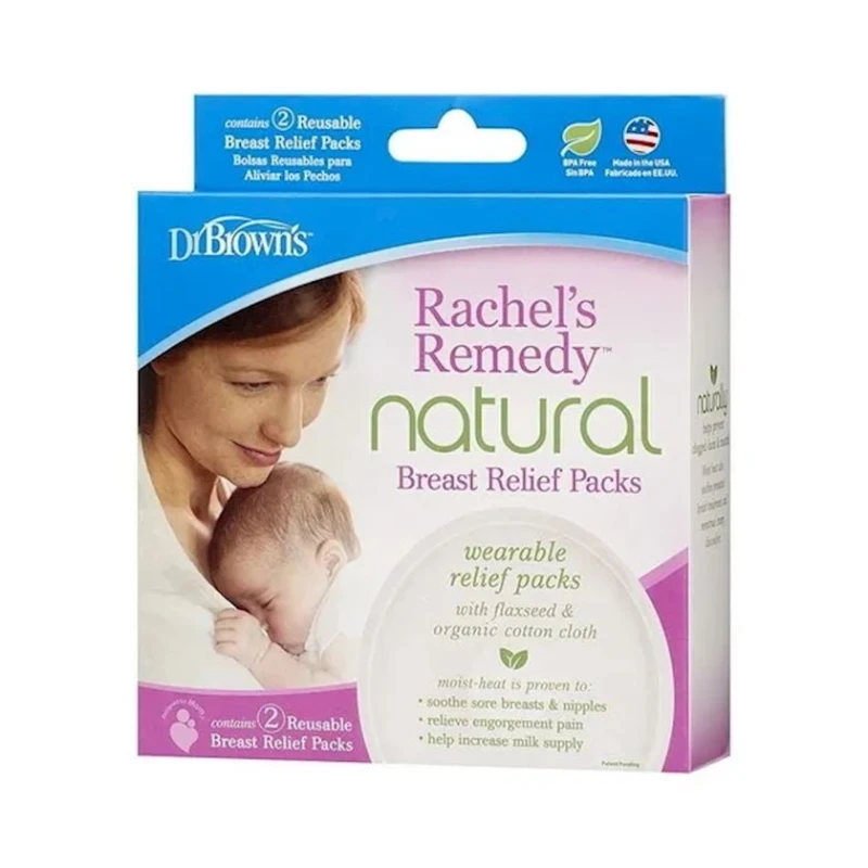 Термопрокладки для успокоения груди Dr.Brown's Rachel's Remedy Natural, 2 шт