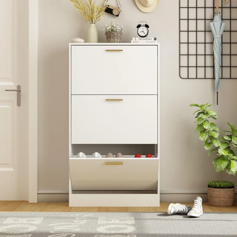 Тумба для обуви Art Mebel, ЛДСП, белая, 110х60х30 см