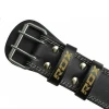 Пояс для тяжелой атлетики RDX Sports 4RB, Унисекс, Кожаный, Черный, L Пояс для тяжелой атлетики RDX Sports 4RB, Унисекс, Кожаный, Черный, L