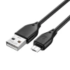 USB-кабель Wiwu WI-C001 Pioneer USB to MicroUSB 1м, черный USB-кабель Wiwu WI-C001 Pioneer USB to MicroUSB 1м, черный