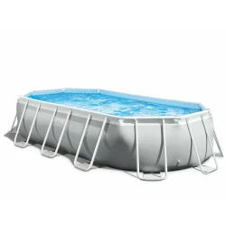Каркасный бассейн Intex Prism Frame 26796, 503х274х122 см, серый